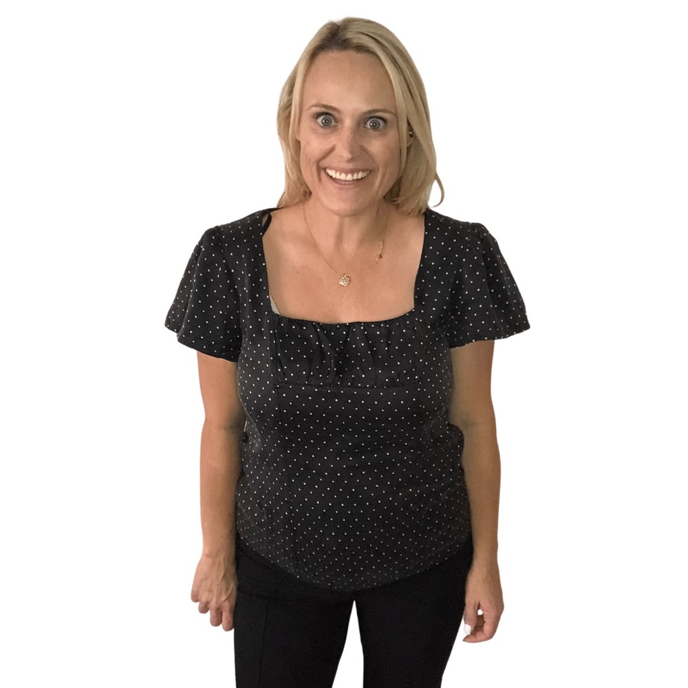 SALE Inc Polka Dot Top